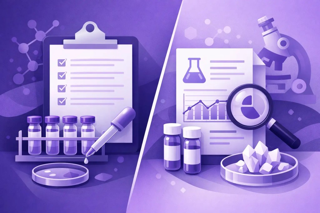 Peptide Batch Records Versus COAs Explained